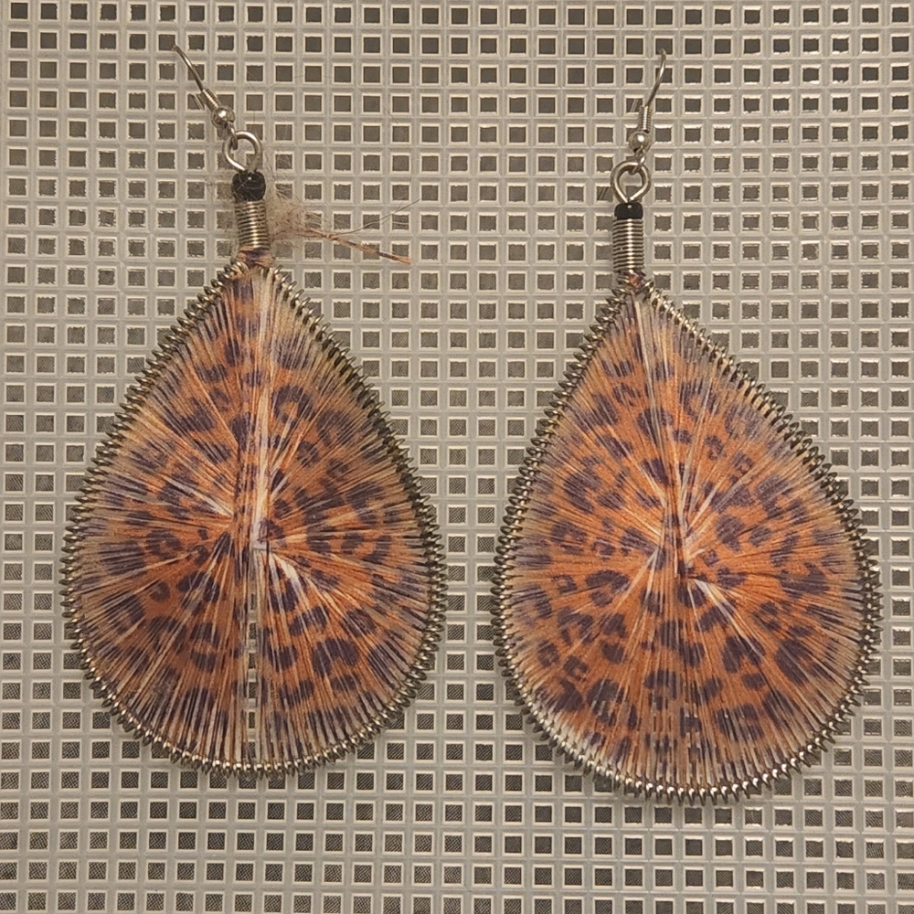 Animal Print Earrings